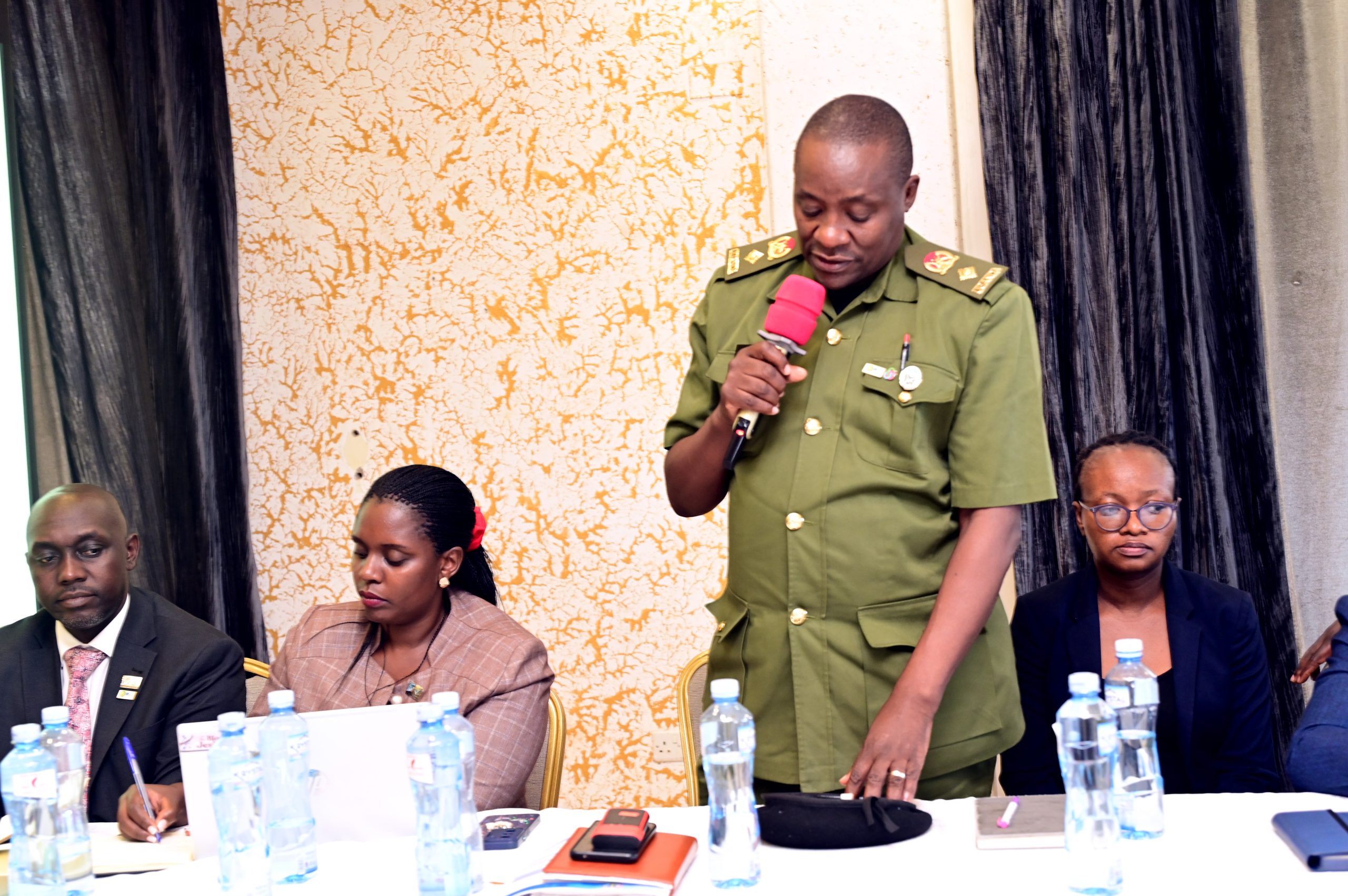 Participant speaking during a BBAU engagement